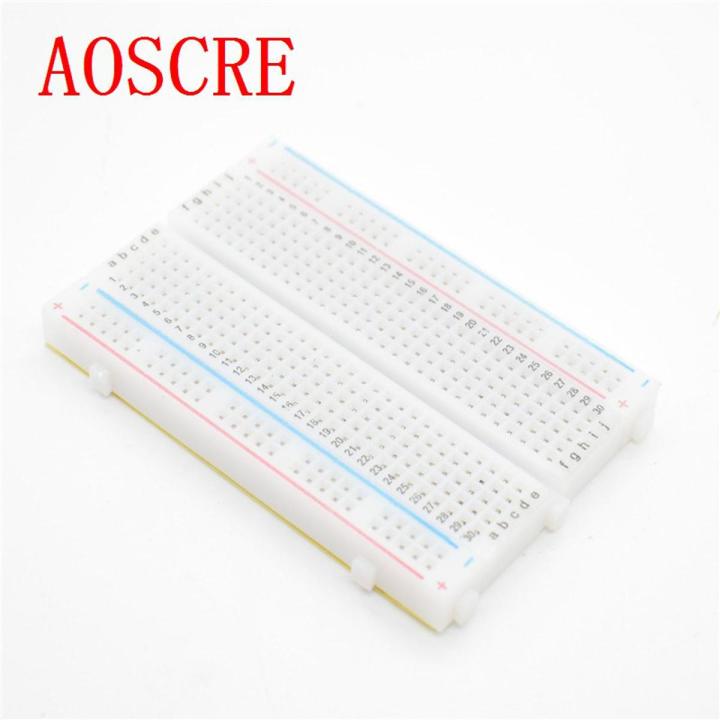 DIY 400 Points Solderless Bread Board Breadboard 400 PCB Test Board for ATMEGA PIC UNO