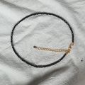 Simple Black Beads Short Necklace Female 2022 Fashion Jewelry Women Choker Necklaces Bijoux Femme Ladies Party Necklace.