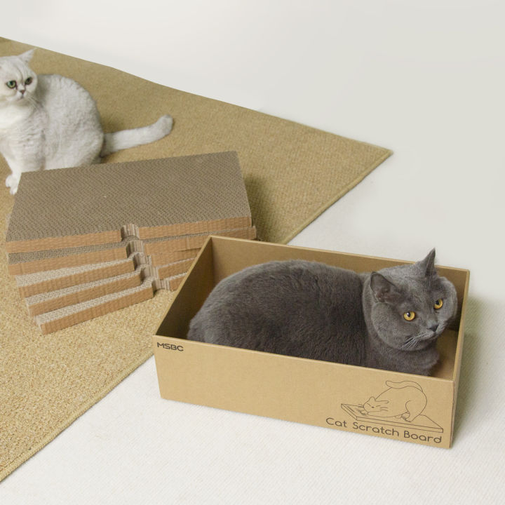 Hot%20Products%20Cross-Border%20New%20Box%20Scratch%20Board%20Nest%20Corrugated%20Paper%20Scratching%20Board%20with%20Five%20Scratch%20Boards%20Pet%20Supplies%20-%20Image%203