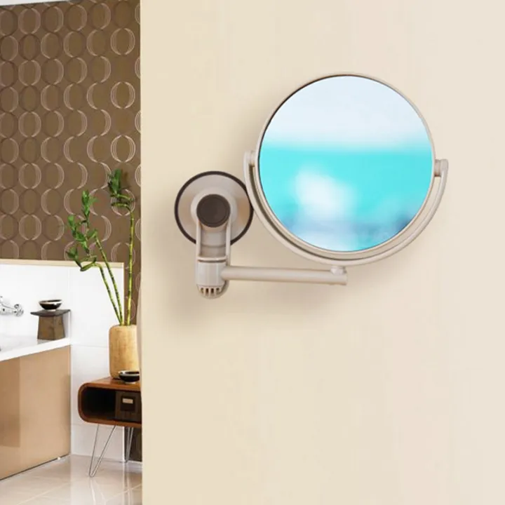 Bath%20Mirror%20Cosmetic%20Mirror%201X/3X%20Magnification%20Suction%20Cup%20Adjustable%20Makeup%20Mirror%20Double-Sided%20Bathroom%20Mirror%20-%20Image%205