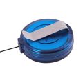 10 Retractable Reel ID Badge Lanyard Name Tag Key Card Holder Belt Clip Color:Blue Amount:10 Pcs. 