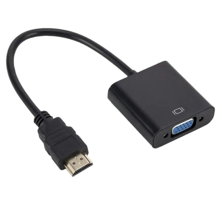 Black Color HDMI to VGA Converter