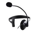 Operator Headphones Head-mounted With Noise Canceling Microphone One-ear Telephone Clear Call Headphones Single-Sided Headset. 