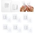 Double Sided Wall Hooks-Self Adhesive Hooks for Wall Hanging - (3)- Pcs. 