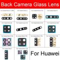 Rear Back Camera Glass Lens For Huawei Nova 5 5i 5T 5Z 6 4G 5G Se 7 7i Pro Camera Glass Lens Cover With Adhesive. 