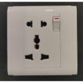 16A 5 Pin Multi Function Combined Universal Socket with Switch Premium Caliber Five 5Pin. 