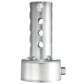 2x Silver Motorcycle Exhaust Can Muffler Insert Baffle DB Killer Silencer 45mm x 80mm & 45mm x 140mm. 