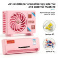 제 Car Interior Air Conditioner Model Air Freshener Solar Diffuser Car Air Conditioner Deodorant 턴테이블 방향 Freshener 턴테이블 방향제.