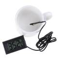 1Pc Digital LCD Display Thermometer Temperature Meter Temp Sensor With Probe.