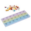 7 Days Medicine Kit box organizer with 21 grids Week day medicine box from Morning-noon-night - Medicine Box. 