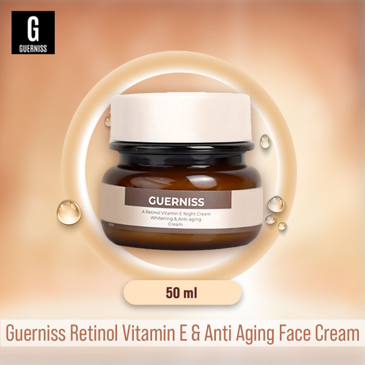 Guerniss Retinol Vitamin E & Anti Aging Face Cream 50ml