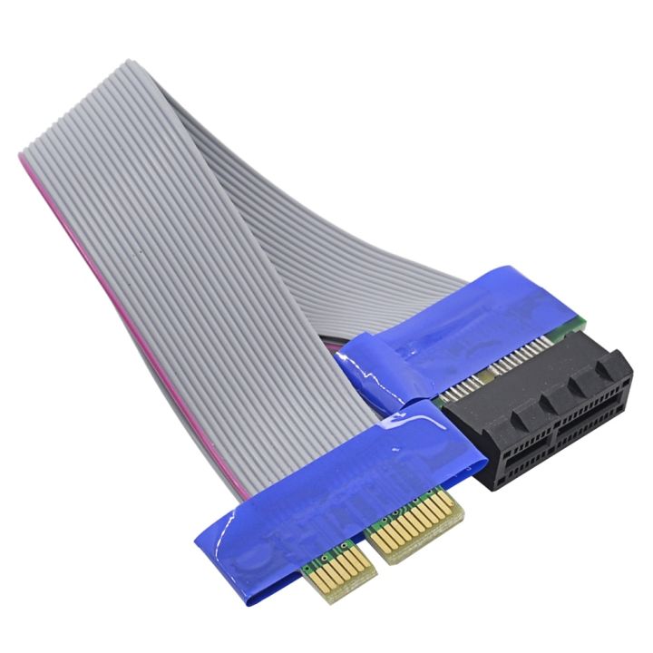 CHIPAL%20PCI-E%201X%20To%201X%20Flexible%20Ribbon%20Extension%20Cable%20PCI%20Express%20PCIE%20Riser%20Card%20Converter%20Extender%20For%20Graphics%20Card%20-%20Image%207