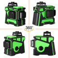 KOGEEK Multifunctional 3D 12 Lines Level Tool Vertical Horizontal Lines with Self-leveling Function.