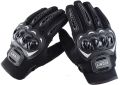 Premium Quality Full Finger Screen Touch SUOMY Hand Gloves For Biker Black. 