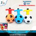 LED Light Up Flashing Spinning Toys Flashing Music Gyro Spinning Top Gyro Spinner LED Music Flash Light Football Gyro Toy. 