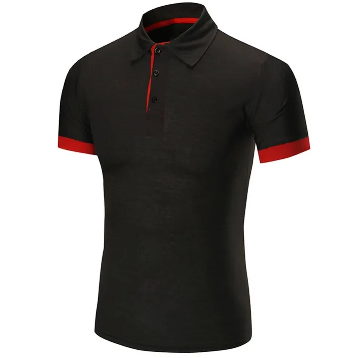 Top%20Shirt%20Men%20Short%20Sleeve%20Turn%20Down%20Collar%20Summer%20Golf%20Tennis%20T-Color%20Block%20Top%20-%20Image%204