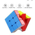 High Speed Magic Rubik Cube Puzzle 3X3 - Multicolor. 