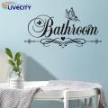 Window Clings Self Adhesive Butterfly Wall Sticker Bathroom Door Sign Decor. 