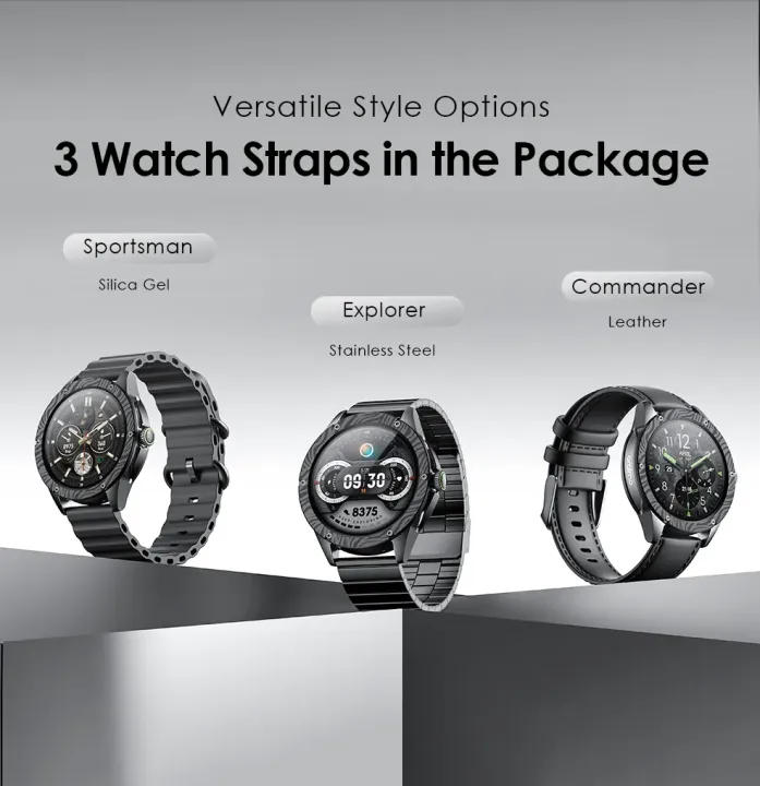 Oraimo%20Watch%20Pro%20NT%201.43inch%20AMOLED%20AI%20SmartWatch%20(OSW-850H)-%20Black%20-%20Image%202