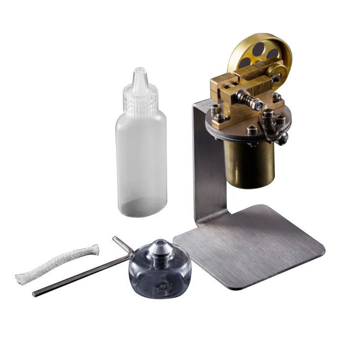 Full Copper Boiler Vertical Small Steam Engine Model