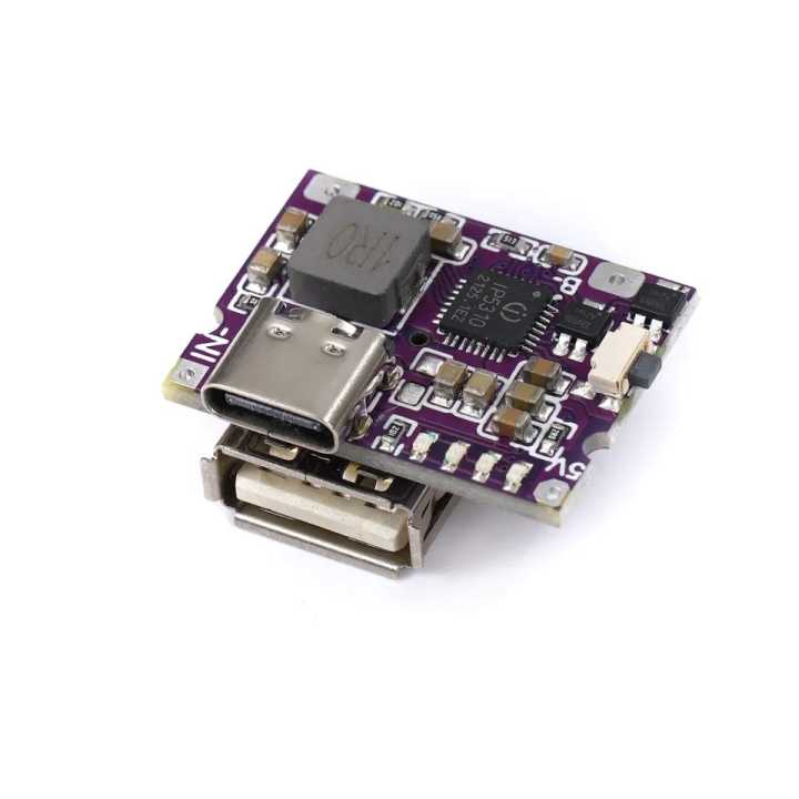 Type-C USB 5V 3.1A Boost Converter Step-Up Power Module IP5310 Mobile Power Bank Accessories With Switch LED Indicator Fast Charging