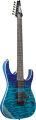 Ibanez GRG 6 String Solid-Body Electric Guitar, Right, Blue Gradation, Full (GRG120QASPBGD). 