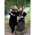 New Stylish & Exclusive Saree Panjabi Combo Couple Set - Matching Dresses for Men And Women - Suitable for All Seasons - Perfect Casual Wear.