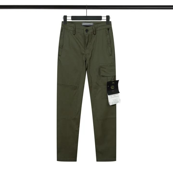 High%20Quality%20New%20Men's%20Zipper%20Pocket%20Stretch%20Slim%20Cargo%20Pants%20-%20Image%203