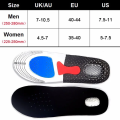 Insoles Breathable Damping Mesh Latex Memory Foam Massage Insole Sports Deodorant Running Shoe Inserts Pad Women Men Soft. 