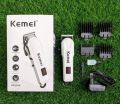 Kemei km-809A AC DC Digital Rechargeable Electric Hair Cut Trimmer.