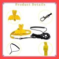 VibeVendor Bird leash, Pet Parrot Bird Harness and Leash Flying Rope Straps Outdoor Bird Flying Harness Training Traction Rope for Budgerigar Cockatiel Small Birds.