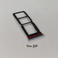 Sim Slot SD Card Tray Holder for Vivo Y21 Sim Tray. 