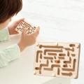 Wooden Labyrinth Board Game Traditional Game Montessori Wooden Toy Marble Maze for Kids Boys Girls Adults Children Teens. 
