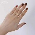 European Classic Luxury High Quality Jewelry 925 Sterling Silver Zircon Kaleidoscope Ring Women's Exquisite Fashion Luxury Brand.