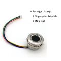 R503 Ring Indicator Capacitive Fingerprint Module Sensor Scanner-19mm.