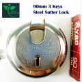 90/100 mm 10 livers Shatter lock/ Tala. specially made for Heavy duty shutter security.. 
