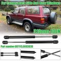 ZOROOM 2Pcs Universal Gas Spring Lift Support Struts 310mm-130N Shaft for Canopy Back Side and Rear Windows 007115 6603030. 