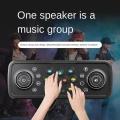 SODLK S1368 Portable Outdoor Karaoke Bluetooth Speaker With Rack Drum Function Subwoofer 320W Stereo Wireless Microphone Speaker. 