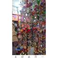 Large long handicraft designer wall or door hangings chime bell home 3 pis decor (3 pcs). 
