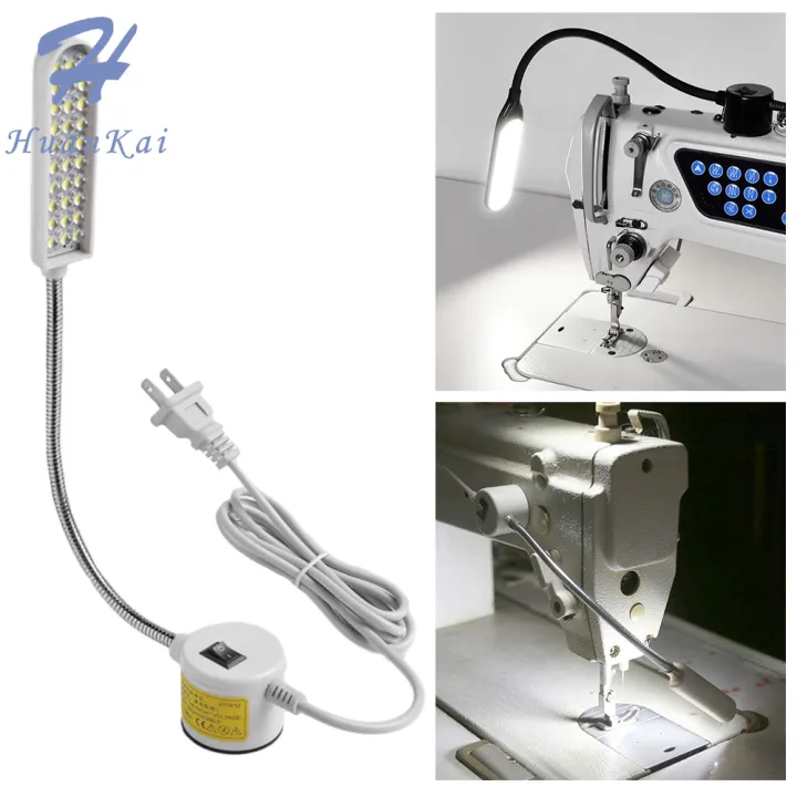 %E3%80%90Hot%20item%E3%80%91%20Huankai%2010/20/30%20LED%20Industrial%20Sewing%20Machine%20Lighting%20Lamp%20Clothing%20Machine%20Accessories%20Work%20Light%20360%C2%B0%20Flexible%20Gooseneck%20-%20Image%202