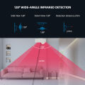 Tuya WiFi PIR Motion Sensor, Smart Home Infrared Passive Detector, Security Burglar Alarm Sensor Remote by Smart Life 128°viewing angle. 