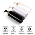 Soap Bottle Pump Dispenser Bamboo Lotion Refillable Liquid Storage Container.