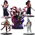 Kimetsu no Yaiba Douma/Daki Anime Figure Kokushibou/Gyuutarou Action Figure Demon Slayer Tsugikuni Yoriichi Figurine Model Toys.