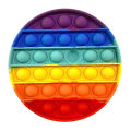 1 X Pop Its Sensory Toy, Square Bubble Pop Fidget, Rainbow Alphabets and Numbers, Autism, Stress, Anxiety Relief for Children and Adults - Silicone Material Fidget Toys. 