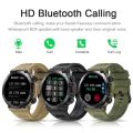 MELANDA 1.39 Inch HD Bluetooth Call Smart Watch Men Sports Fitness Tracker Heart Monitor 400mAh Smartwatch For Android IOS K56. 