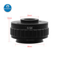 CTV 0.35X/0.5X/1X Focus Adjustable C Mount Adapter Ring M38 38mm for Simul Focal Trinocular Stereo Microscope USB Video Camera. 