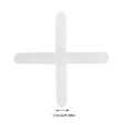 2500Pcs Ceramic Tiler Plasitc Tile Spacer Plumber Reuseable Leveling System 1mm/1.5mm. 
