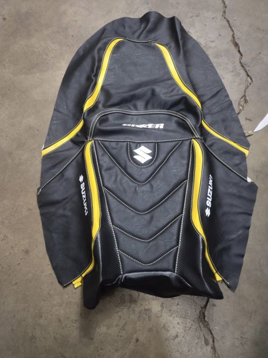 Suzuki%20gixxer%20silver%20modified%20seat%20cover%20-%20Image%206