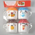Cartoon Cup Tea Cup Compression Coffee Cups Milk Tea with Cap Cover for Kids. 