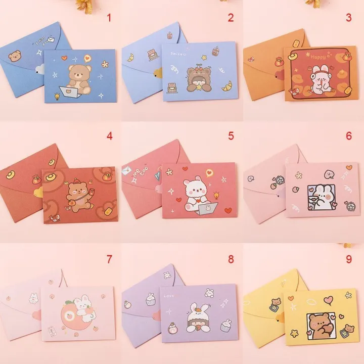 Blessing%20Thank%20Envelope%20Paper%20Postcard%20Bear%20Rabbit%20Cartoon%20Decoration%20Letter%20Paper%20Foldable%209%20Styles%20Cartoon%20Greeting%20Card%20Valentine's%20Day%20Gifts%20-%20Image%203